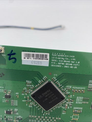 OEM NEW T-Con Board for LG 86UQ75 P/N: (6870C-0834B) 86UQ7590PUD - Foto 2 di 4