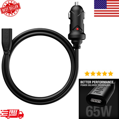 NOCO GBC011 Boost X 65W 12V Car Charger USB-C for GBX45 GBX55 GBX75 GBX155