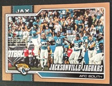 2026 Topps Jacksonville Jaguars #274 Gold 1561/2026 Team Card