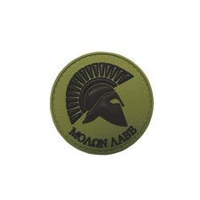 5ive Star Gear 6797000 Olive Drab Molon Labe Morale Patch 6-Pack, 2.25"