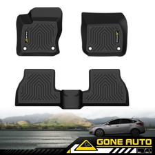 Fit For Ford Focus 2012-2018 Tpe Floor Mats Liners Font Rear Rows All Weather