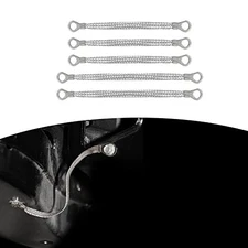 5PCS Universal Automotive Ground Strap, 3Pcs 10" x 1/2" & 2Pcs 13" x 1/2" 