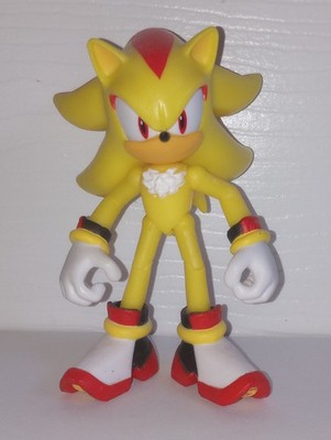 Jakks Pacific Sonic The Hedgehog Super Shadow 4'' Action Figure Wave 4