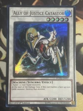 Yugioh: Ally Of Justice Catastor - DUDE-EN007 - Ultra Rare - 1st Edition - NM