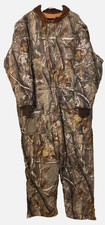 WALLS Men's REVERSIBLE Insulated Camo/Brown Duck Coveralls 4XL Chest 58-60