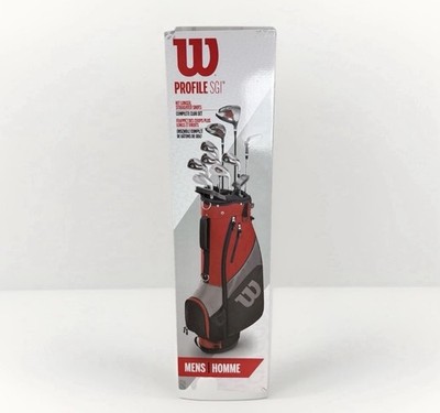 Wilson Profile SGI Mens Tall Right Hand Complete Golf Clubs Set Sealed WGGC67100