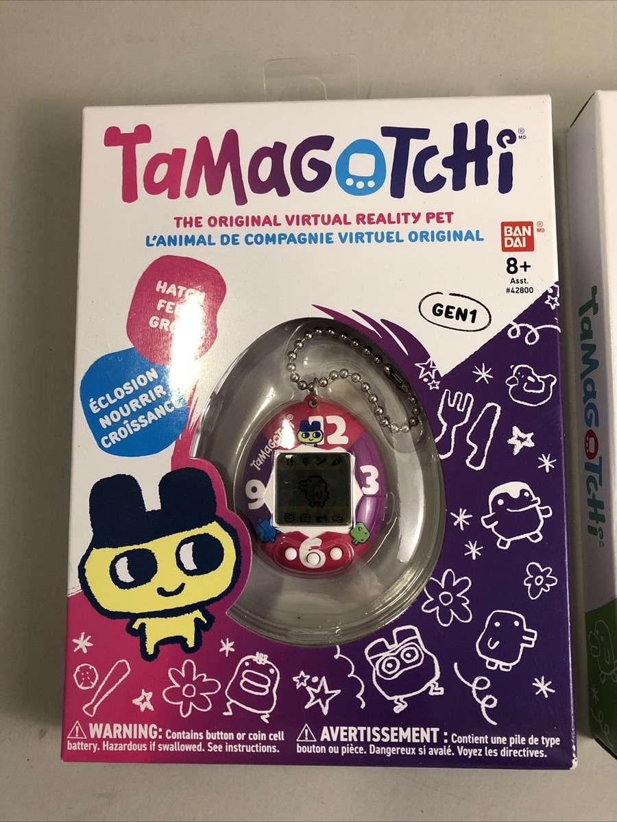tamagotchi Lot Of 2 Original Gen 1 and 2 Virtual Reality Pet New