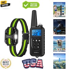Dog Training Collar with 7 Training Modes, 4200Ft Remote Electronic Dog Shock...