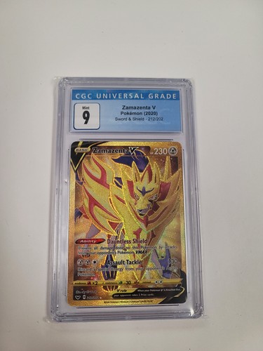Zamazenta V graded CGC 9 for sale on eBay