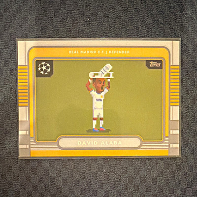 Topps UEFA Champions League 8-Bit Shots David Alaba Real Madrid C.F. 8B-1