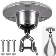 Speed Bag Swivel Mount Stainless Steel Speedbag Hanger with 360&deg; Rotation Hoo...