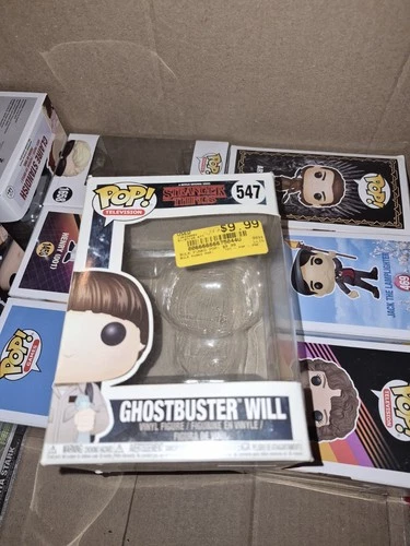 FUNKO POP EMPTY BOX #547 GHOSTBUSTER WILL STRANGER THINGS