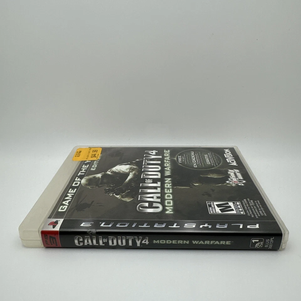 Call of Duty 4 Modern Warfare PS3 - Game Of The Year Edition - With Manual VG FS - Image 4 of 4