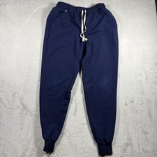 Figs Scrub Pants Womens M Blue Technical Collection Zamora Joggers Stretch 2957