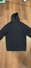Nike Men  s Black Pullover Hoodie Logo Drawstring Hood Size XL