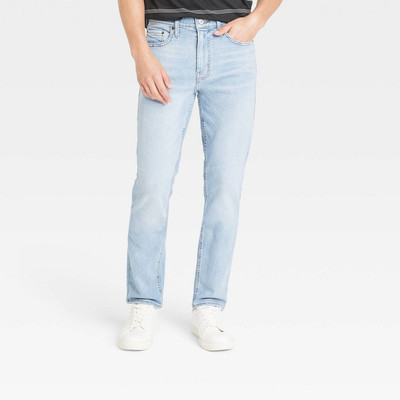 Goodfellow & Co Men's Mid Rise Slim Fit Leg Full Jeans Heavyweight