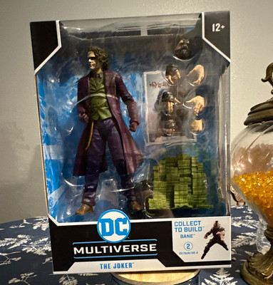 McFarlane Toys DC Multiverse The Joker Action Figure 12+ w/ C2B Bane Hands