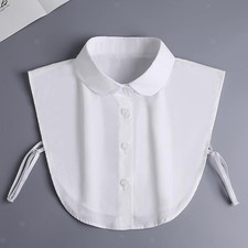 White Women False Collar Fashion Elegant Stylish Decoration for Sweater Apparel