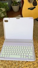 Lavender Purple iPad Keyboard Case with Backlit Wireless Keys - Pre-Owned