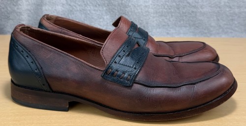 Esquivel Leather Penny Loafer Dress Shoes Men’s 41 US 7.5-8 Hand Made California