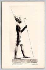 Egyptian XII Dynasty King Sesostris I Metropolitan Museum RPPC Postcard L50