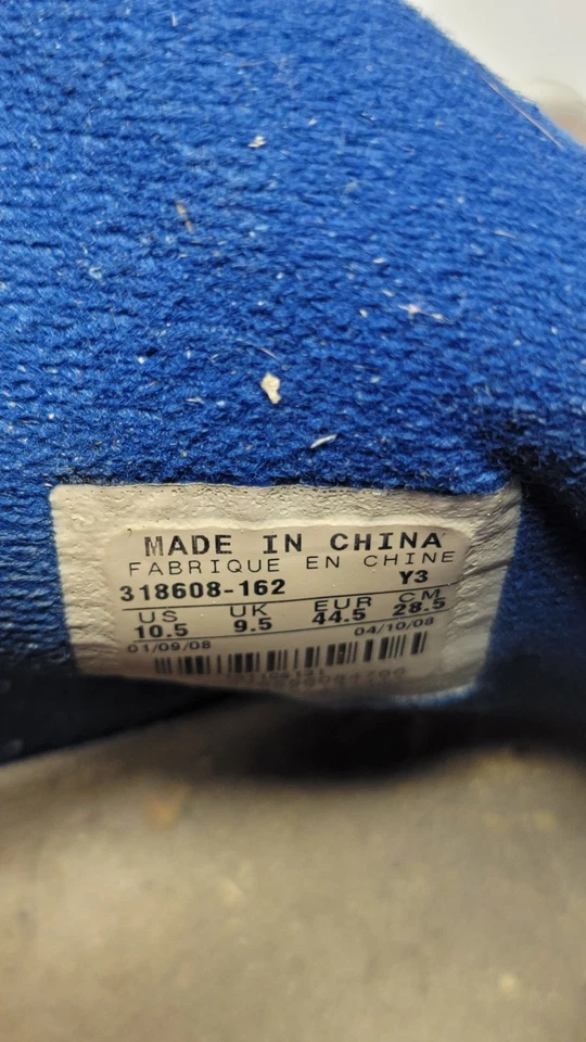 Air Jordan 5 V Fusion Varsity красная синяя лента 318608-162 мужские размер 10,5  - Изображение 3 из 4