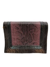 ZARA WOMAN Borsa a tracolla Donna Borsa marrone-rosa stile casual