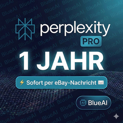 Perplexity Pro AI 1 Jahr KI-Upgrade mit ChatGPT 5.2 & Claude 4.5 - Code per Mail