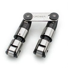 Crower Lifter Set 66292-16 Severe Duty Cutaway Solid Roller Offset For Sbc