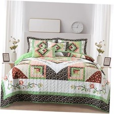 Quilt Queen Size Bedding Set - Farmhouse Queen Size Queen 90"  98" C-bloom