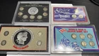 Silver Dime Lot w/ Mercury & Barber Dimes All Cased See Pics COBM-9967