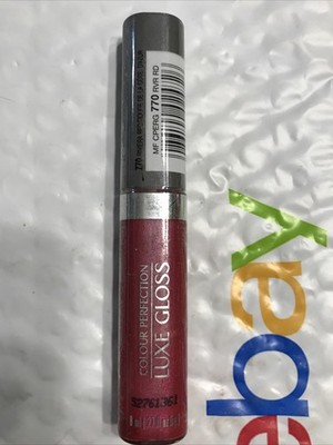MAX FACTOR Colour Perfection Luxe Lip Gloss 770 RIVIERA RED sealed