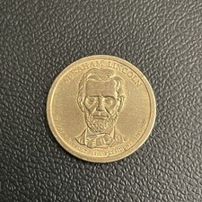 2010-P  Abraham Lincoln 16th President (1861-1865) Mint US One Dollar Coin 