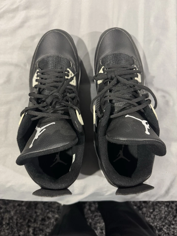 Talla 14 - Jordan 4 Retro Metal Oreo Foto 4 de 4