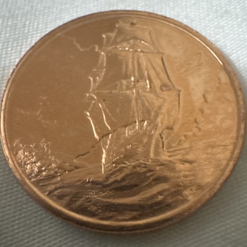 20x Ascension Island Quarter Dollar 1/4 oz .999 Copper Rounds - 5 Oz 20 rounds