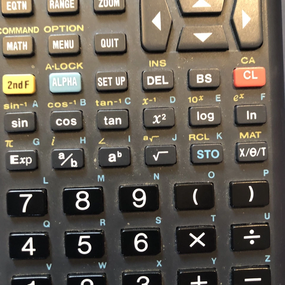 SHARP EL-9300C Graphic Calculator For Working Excellent Condition!! - Image 4 of 4