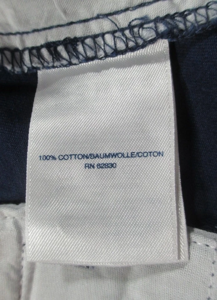 Pantalones LANDS END Deep Sea Azul Marino Hierro Rodilla Cadete Niños 18 *NUEVOS* Foto 4 de 4