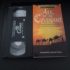 Ark of the Covenant Narrated by Leonard Nimoy VHS tape Ships  With Tracking