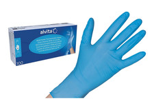 1000 Stück Einweghandschuhe Nitril blau latexfrei und puderfrei S - L