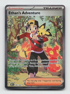 Ethan's Adventure Special Illustration Rare SV10: Destined Rivals 236/182 NMHolo