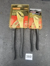 2pc Sears Craftsman USA Ugly Nos 9.5” 7” Arc Joint Plier Set 45381 45385 Notes!