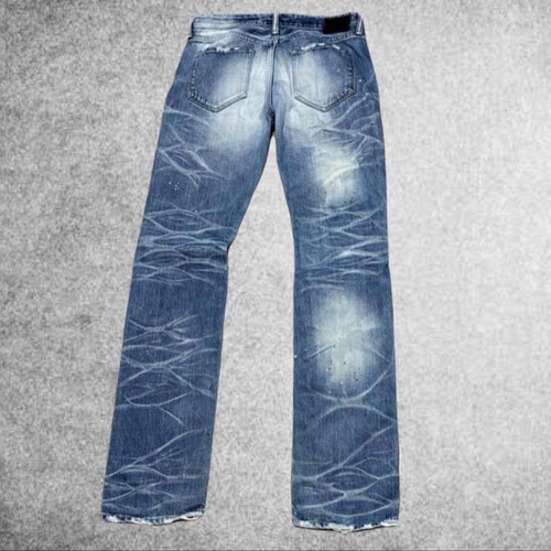 Civarize 2000s Flare Denim Pants Y2K Punk Archive V-L… - Gem
