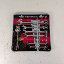 Gearwrench 9417 7-piece Metric Combination Ratcheting Wrench Set