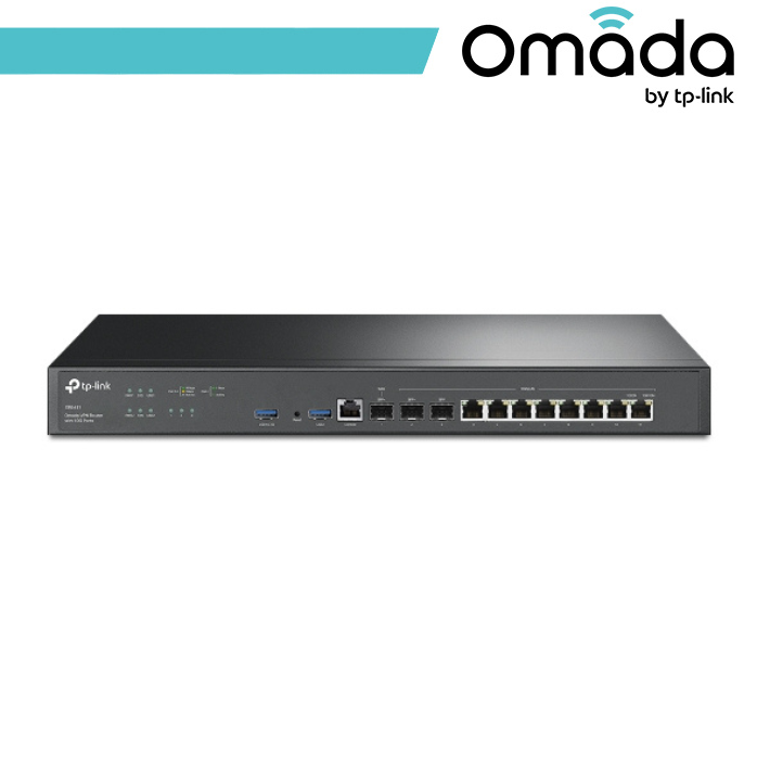 Omada Router Multi-Wan Tp-Link Er8411 Vpn 10G Gigabit - Immagine 5