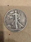 1945 Walking Liberty Half Dollar, 90% Silver