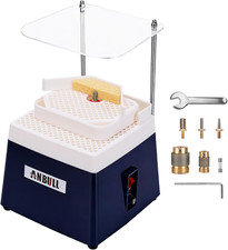 Dual-Layer Stained Glass Grinder,With 4-Size Diamond Bits