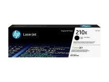HP 210X Black High-Yield LaserJet Toner Cartridge, 7,500 Page Yield, W2100X