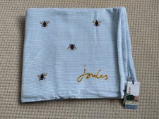Image of JOULES BOTANICAL BEE BLUE BEACH TOWEL BRAND NEW WITH TAGS