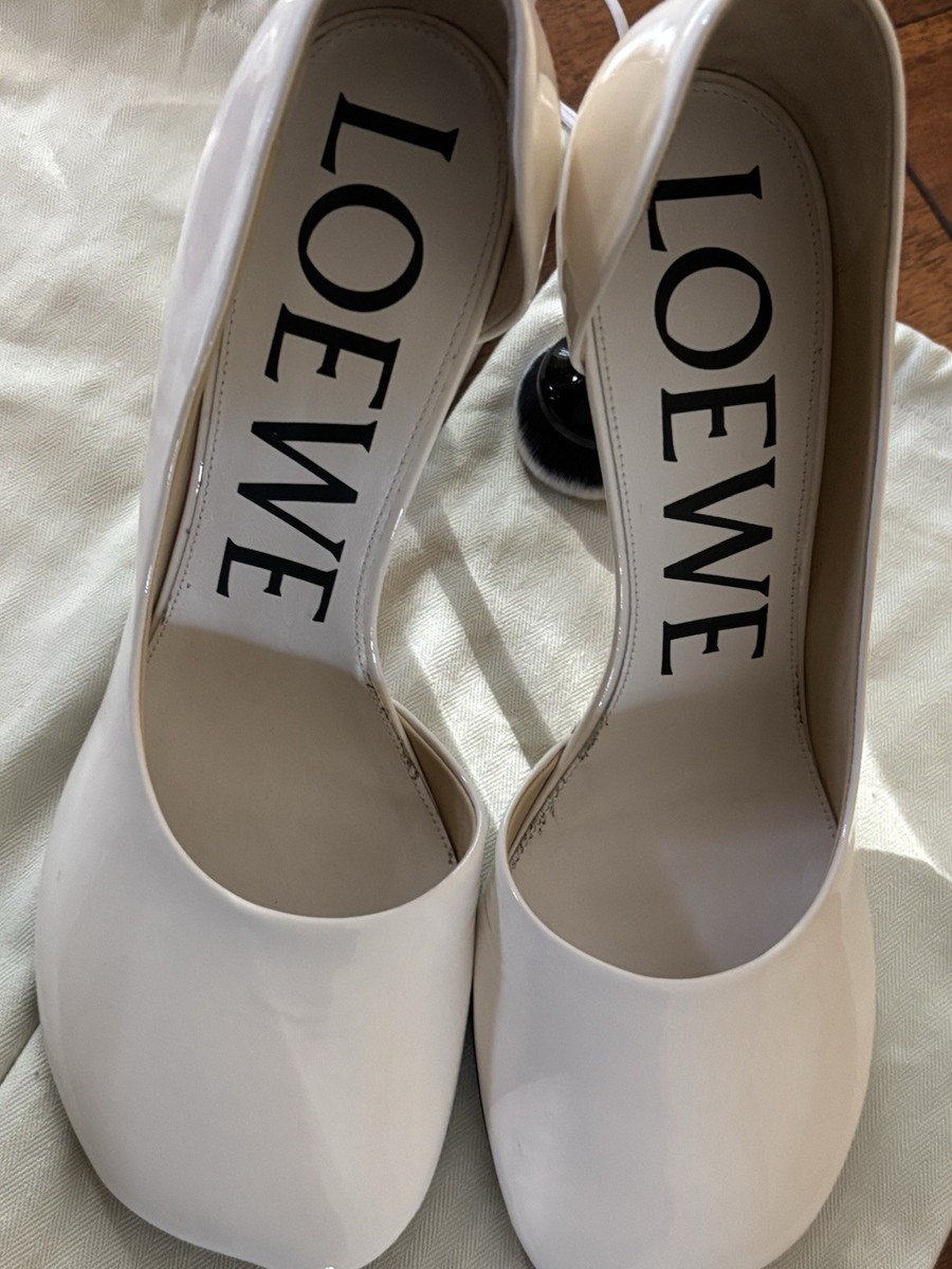 Loewe Shoes Toy Brush Patent Sz 41 Optic Stunning $1700 | eBay