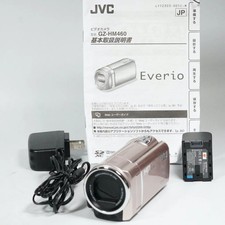 JVC Everio GZ-HM460-N Pink HD Video Camera Camcorder Tested Working Japan Used